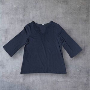 Tommy Bahama Women’s Black Blouse Size Medium